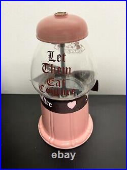 Juicy Couture Gumball Machine 11 Pink & Gold Let Them Eat Couture VTG RARE