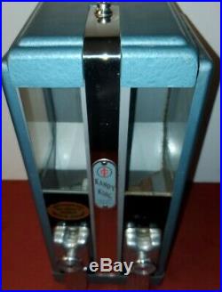 KANDY KING Vintage Penny Vending Machine Coin Op Rare One Cent Art Deco Candy