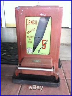 KAYE 5 Cent Pencil Vending Machine Vintage Antique