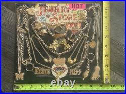 KISS Bracelet Vending Machine Display Card Vintage Kiss Memorabilia Aucoin