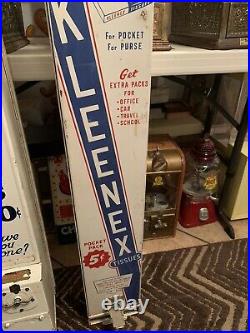 KLEENEX TISSUE VENDING 37 VINTAGE ANTIQUE 5 cent COIN-OP VENDING MACHINE KEY