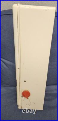 Kotex Feminine Napkins Dispenser/ Vending Machine. 10cents. No Key. Vintage 50s