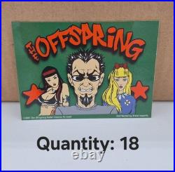 Lot 299 Y2K Rock Band Vending Machine Stickers Metallica Korn Brand Imports VTG
