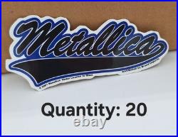 Lot 299 Y2K Rock Band Vending Machine Stickers Metallica Korn Brand Imports VTG