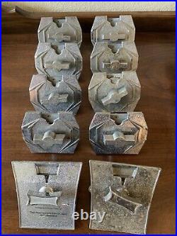 Lot Of 10 Vintage Turn Knob Vending machine Coin Mech Mechanism Gumball Candy