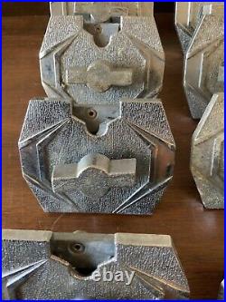 Lot Of 10 Vintage Turn Knob Vending machine Coin Mech Mechanism Gumball Candy