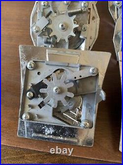 Lot Of 10 Vintage Turn Knob Vending machine Coin Mech Mechanism Gumball Candy