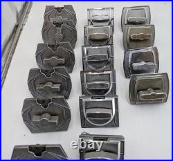 Lot Of 17 Vintage Turn Knob Vending machine Coin Mech Mechanism Gumball Candy