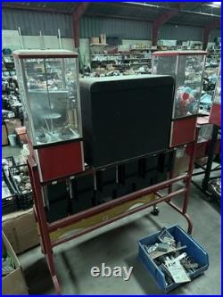 Lot a vintage toy and sticker Vending Machine