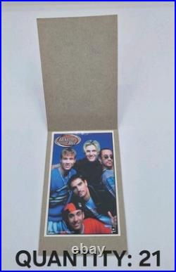 Lot of 300 Backstreet Boys Vending Machine Stickers Vintage NOS 90's Y2K BSB