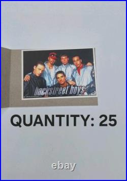 Lot of 300 Backstreet Boys Vending Machine Stickers Vintage NOS 90's Y2K BSB