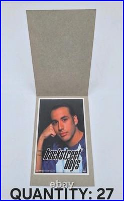 Lot of 300 Backstreet Boys Vending Machine Stickers Vintage NOS 90's Y2K BSB
