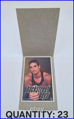 Lot of 300 Backstreet Boys Vending Machine Stickers Vintage NOS 90's Y2K BSB