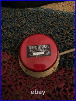 Magic Fingers Bed Vibrator/Massager Vintage 1960 Model 71441