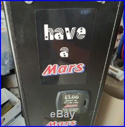 Mars Bar Vending Machine Chocolate Wall Type Vintage Retro Mancave Home Bar