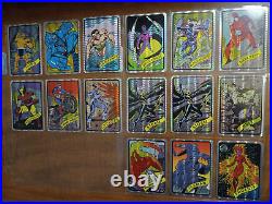 Marvel Avengers Prism Vending Machine Stickers (15) Kodak, Rare/Vintage, 1990