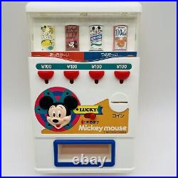 Mickey Mouse 1990s Home Vending Machine Japanese Vintage Toy Disney With box