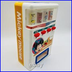 Mickey Mouse 1990s Home Vending Machine Japanese Vintage Toy Disney With box