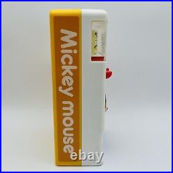 Mickey Mouse 1990s Home Vending Machine Japanese Vintage Toy Disney With box