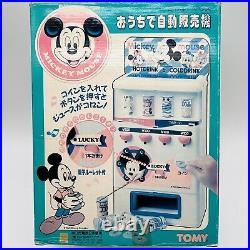 Mickey Mouse 1990s Home Vending Machine Japanese Vintage Toy Disney With box