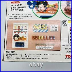 Mickey Mouse 1990s Home Vending Machine Japanese Vintage Toy Disney With box