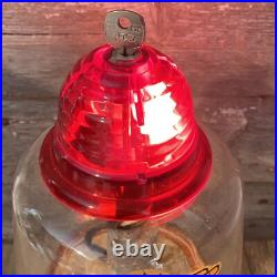 Minneapolis Regal Vending Machine Hot Peanuts 1940s Light & Key Vintage with Base