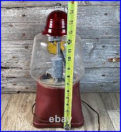 Minneapolis Regal Vending Machine Hot Peanuts 1940s Light & Key Vintage with Base
