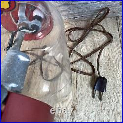 Minneapolis Regal Vending Machine Hot Peanuts 1940s Light & Key Vintage with Base
