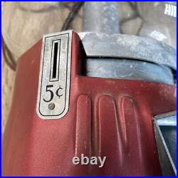 Minneapolis Regal Vending Machine Hot Peanuts 1940s Light & Key Vintage with Base