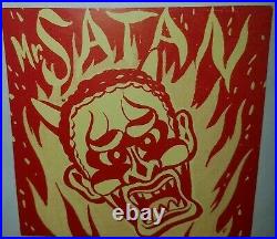 Mr. SATAN Vending Machine Paper Card Display 3×3 Devil Monster Ring (VINTAGE!)