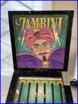 Mr. Vend Vintage Coin Operated Zambini Vending Machine Rare READ