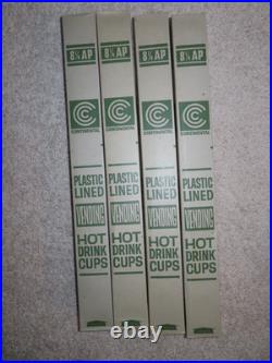 NEW LOT OF 400 FORD Automotive VINTAGE SODA VENDING MACHINE PAPER CUPS SAFETY