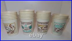 NEW LOT OF 400 FORD Automotive VINTAGE SODA VENDING MACHINE PAPER CUPS SAFETY