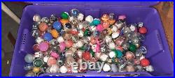 NFL Vintage Mini Vending Machine Plastic Helmets HUGE lot of over 250 Pieces