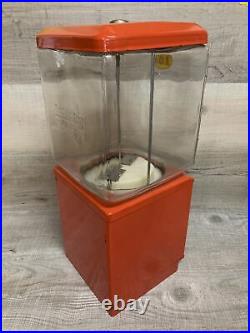 NORTHWESTERN GUMBALL MACHINE 10 Cent Coin Op #D55701 Red Vintage Vending
