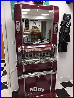 National cigarette machine 1950 great condition. Coke, jukebox, vintage