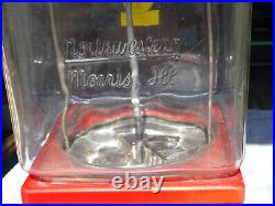 Nice Vintage Norwestern 1 Cent Gumball Machine Morris Illinois w key works fine