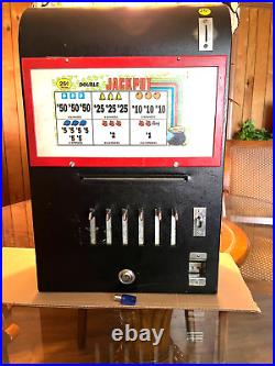 Non Lottery Pull Tab Vending Machine Loaded With Pull Tabs