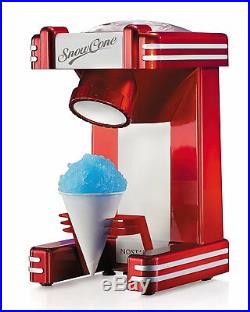 Nostalgia Retro Design Single Snow Cone Maker Vintage Snowcone Machine