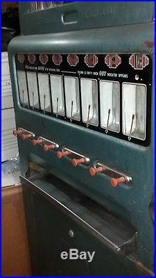 Nyc Ny/vtg/candy/gum Vending Machine Subway Train Transit(mta)station Sign