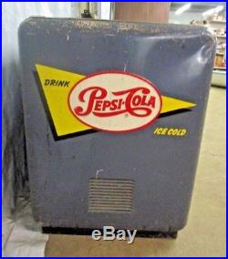 ORIGINAL Vintage Pepsi Cola Soda Pop Refrigerated Cooler