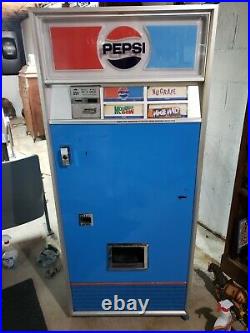 ORIGINAL Vintage Pepsi Cola Vending Machine Model LCV 136 4B DRINK COKE