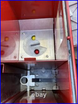 Oak Premiere 1 Cent Gum & Card Machine Vintage 1950s