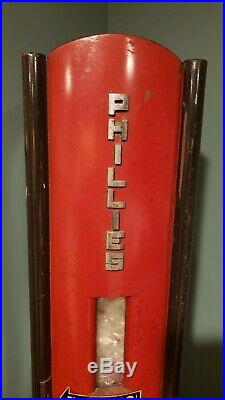 Original 1940's Phillies cigar vending machine