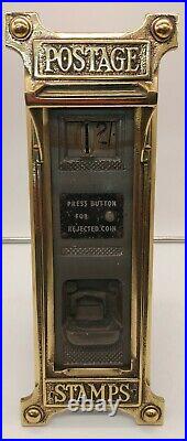 Original Gpo Stamp Vending Machine Wall Mounted Rare Post Box Telephone Box