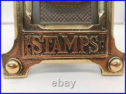 Original Gpo Stamp Vending Machine Wall Mounted Rare Post Box Telephone Box