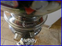 Original Vintage FORD Gumball Machine Chrome with Key