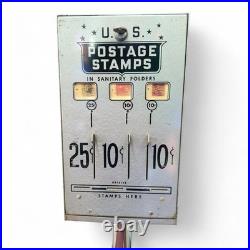Original Vintage Postage Stamps Machine / Antique Mail USPS Machines Collectible