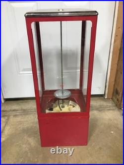Ornate Vintage 25 Cent Northwestern Classic 2 Capsule Toy Vending Machine w Key