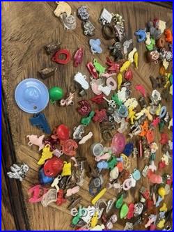 Over 360 vintage gumball vending machine cracker jack trinket